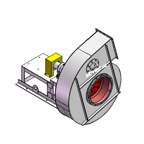 Вентилятор ВР96-43-9.1 (Dн)-3-Л165-ОН-ст3-1081-(без дв.)11-1000-80-У2-(без НА)