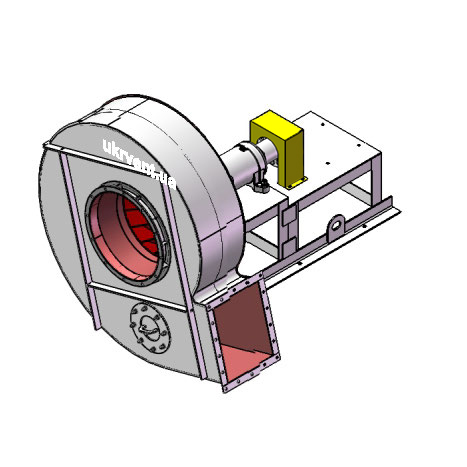 Вентилятор ВР96-43-9.1 (Dн)-3-Пр15-ОН-ст3-1081-(без дв.)15-1500-80-У2-(без НА)