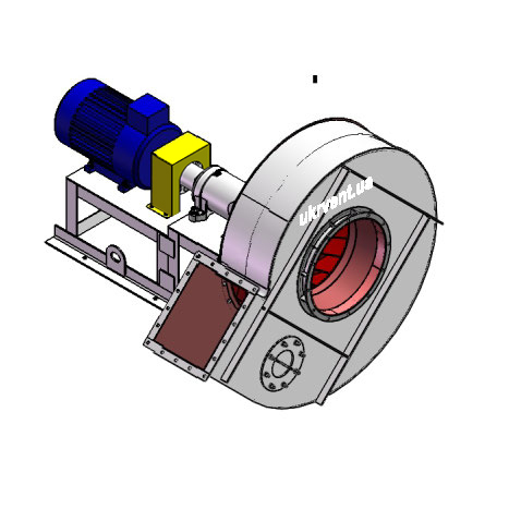 Вентилятор ВР96-43-9.1 (Dн)-3-Л45-ОН-ст3-1081-(з дв.)15-1500-80-У2-(без НА)