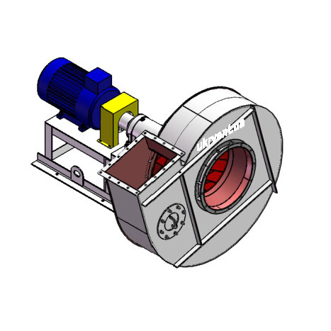Вентилятор ВР96-43-9.1 (Dн)-3-Л75-ОН-ст3-1081-(з дв.)15-1500-80-У2-(без НА)