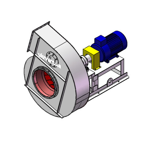 Вентилятор ВР96-43-9.1 (Dн)-3-Пр165-ОН-ст3-1081-(з дв.)15-1500-80-У2-(без НА)