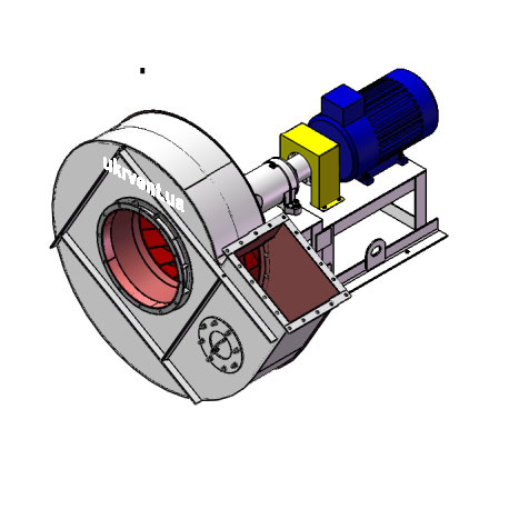 Вентилятор ВР96-43-9.1 (Dн)-3-Пр60-ОН-ст3-1081-(з дв.)15-1500-80-У2-(без НА)