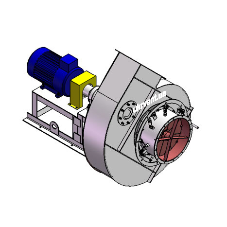 Вентилятор ВР96-43-9.1 (Dн)-3-Л135-ОН-ст3-1081-(з дв.)15-1500-80-У2-(з НА)