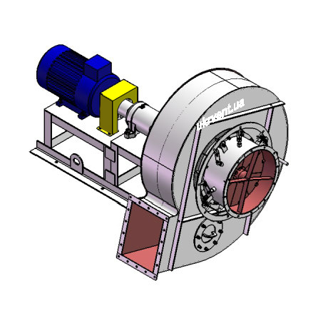 Вентилятор ВР96-43-9.1 (Dн)-3-Л15-ОН-ст3-1081-(з дв.)15-1500-80-У2-(з НА)