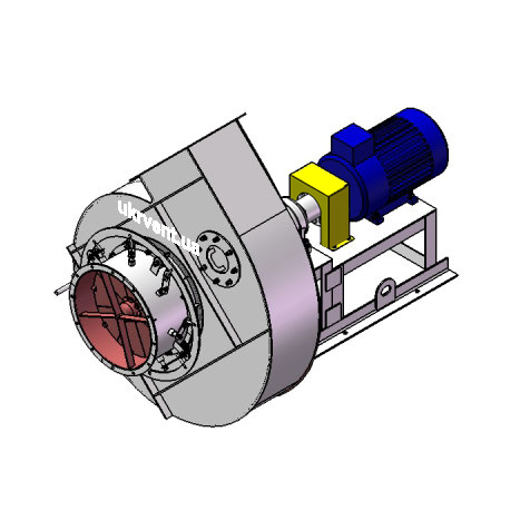 Вентилятор ВР96-43-9.1 (Dн)-3-Пр135-ОН-ст3-1081-(з дв.)11-1000-80-У2-(з НА)