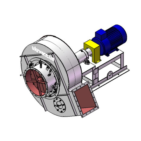Вентилятор ВР96-43-9.1 (Dн)-3-Пр30-ОН-ст3-1081-(з дв.)11-1000-80-У2-(з НА)