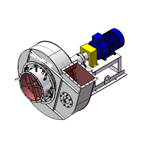Вентилятор ВР96-43-9.1 (Dн)-3-Пр75-ОН-ст3-1081-(з дв.)11-1000-80-У2-(з НА)