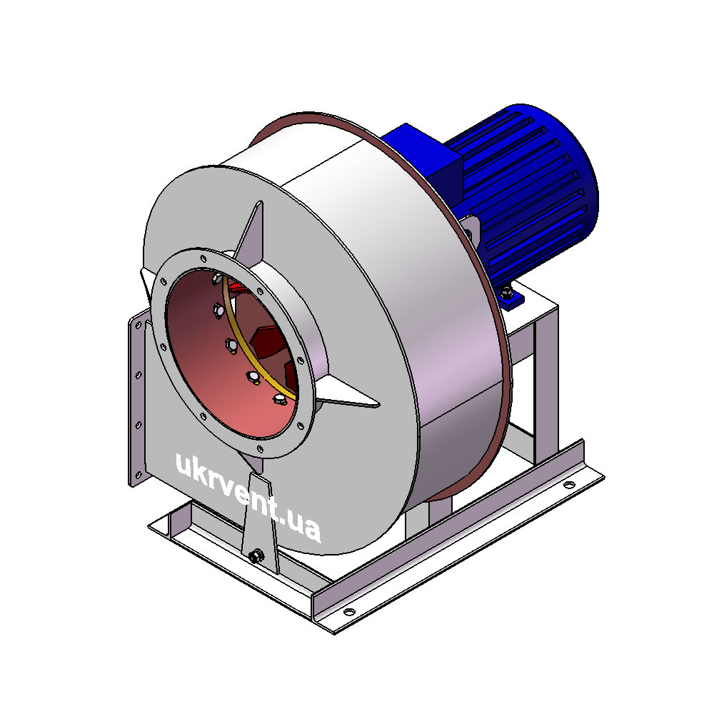 Вентилятор ВРП-118-43-2,5.1 (Dн)-1-Пр270-ВЗ-AISI316Ti-АДЧР1081-(з дв.)1,1-3000-200-У2