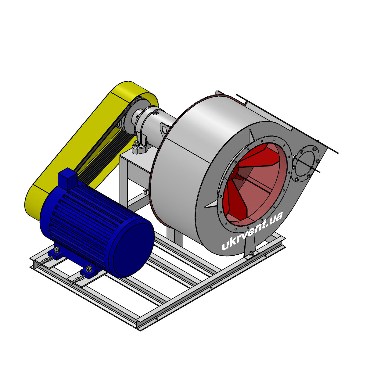 Вентилятор ВРП-120-45-6,3.1 (Dн)-5-Л315-ОН-ст3-1081-(з дв.)18,5-1500-1600-80-У2