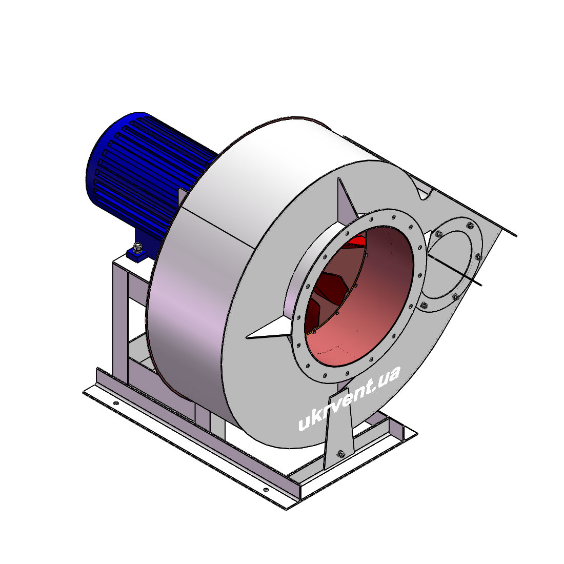Вентилятор ВРПВ-10.5 (1,1Dн)-1-Л315-ВЗ-AISI316Ti-АДЧР1081-(з дв.)110-1500-200-У2