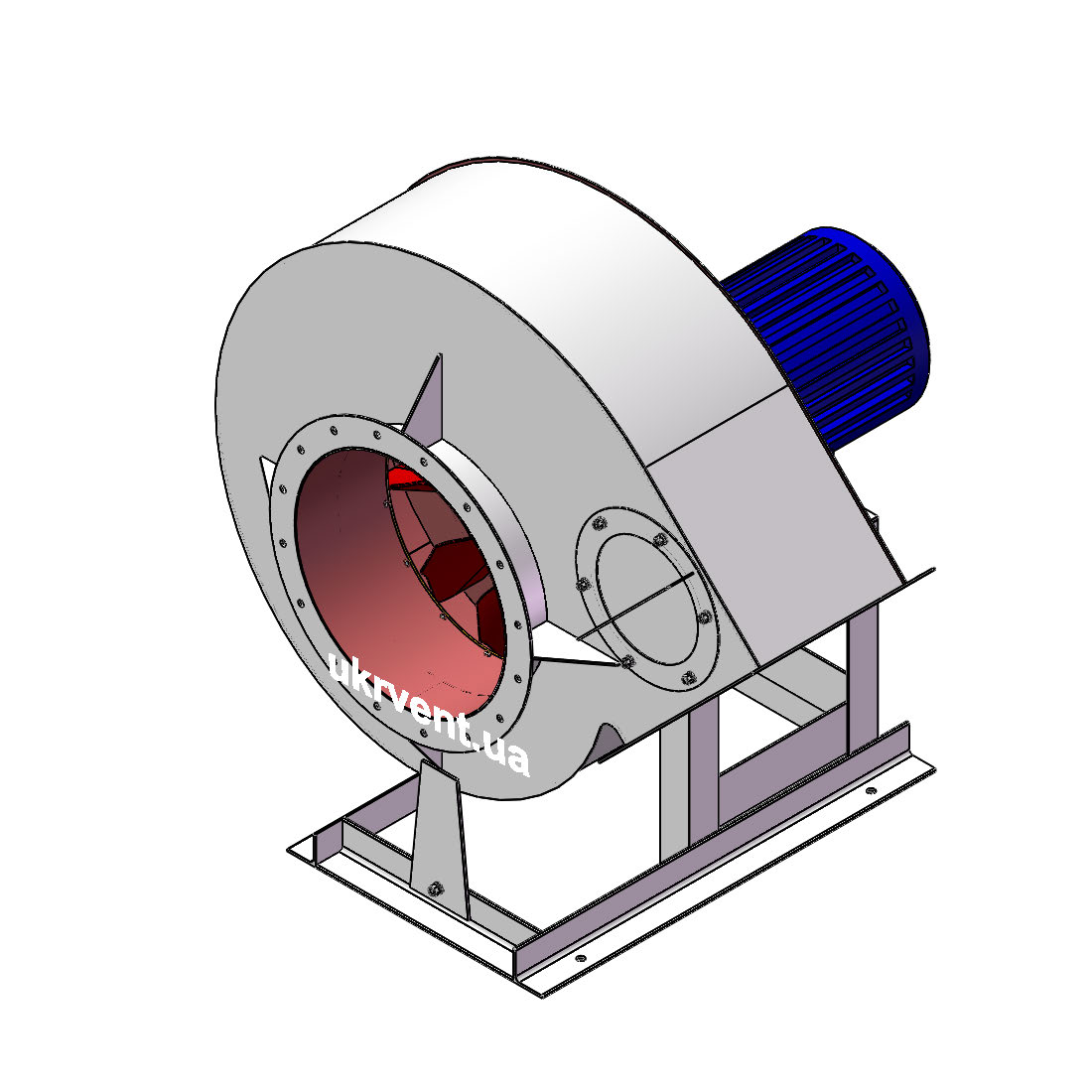 Вентилятор ВРПВ-10.1 (Dн)-1-Пр135-ВЗ-AISI316Ti-АДЧР1081-(з дв.)90-1500-200-У2