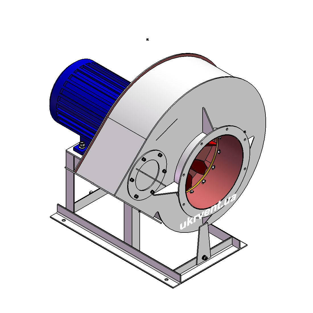 Вентилятор ВРПВ-4.2 (0,9Dн)-1-Л135-ОН-ст3-1081-(з дв.)1,1-1500-80-У2