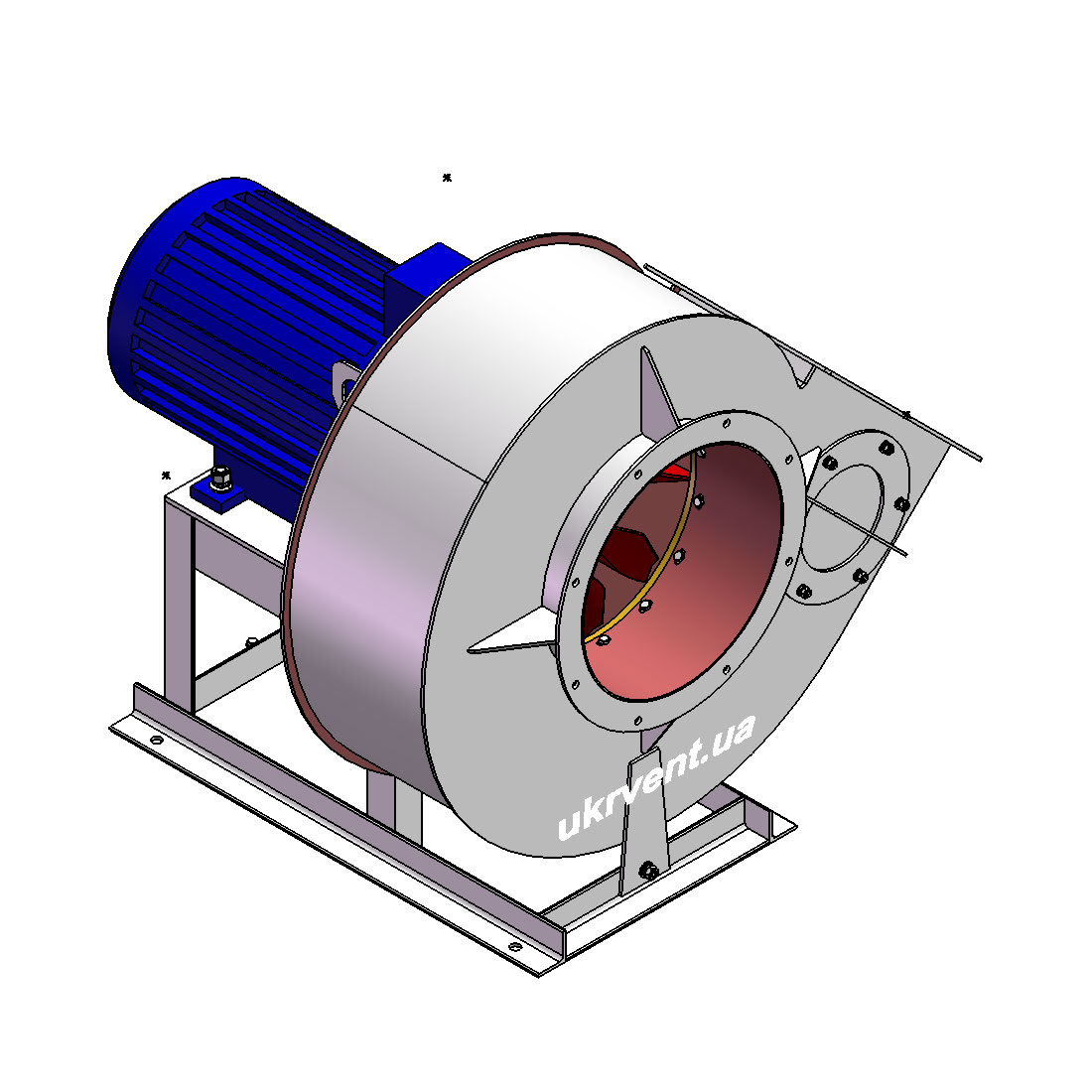 Вентилятор ВРПВ-4.2 (0,9Dн)-1-Л315-ОН-ст3-1081-(з дв.)1,1-1500-80-У2