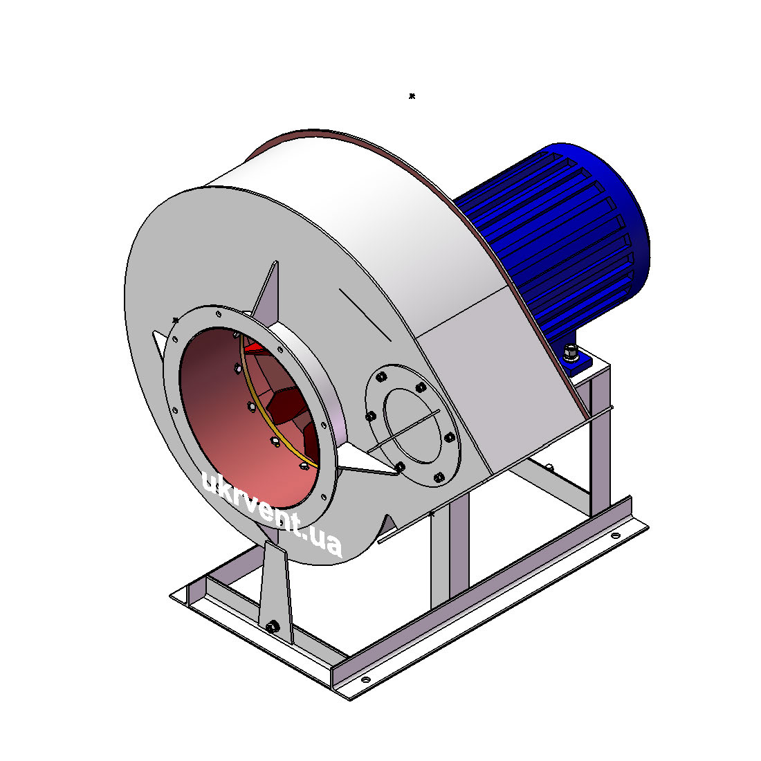 Вентилятор ВРПВ-4.2 (0,9Dн)-1-Пр135-ОН-ст3-1081-(з дв.)1,1-1500-80-У2