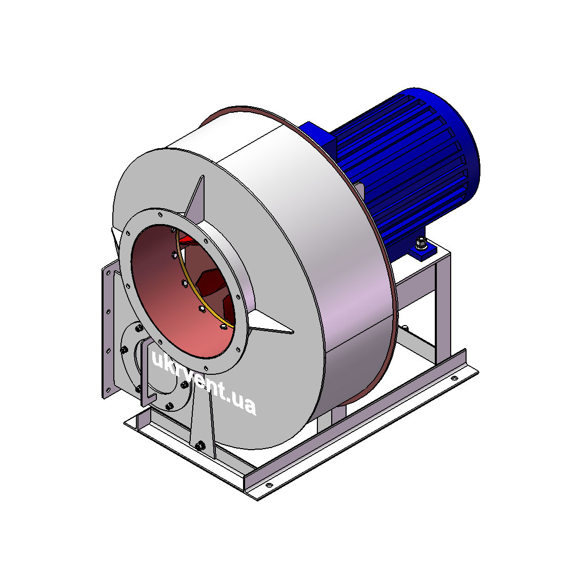 Вентилятор ВРПВ-4.2 (0,9Dн)-1-Пр270-ОН-ст3-1081-(з дв.)1,1-1500-80-У2