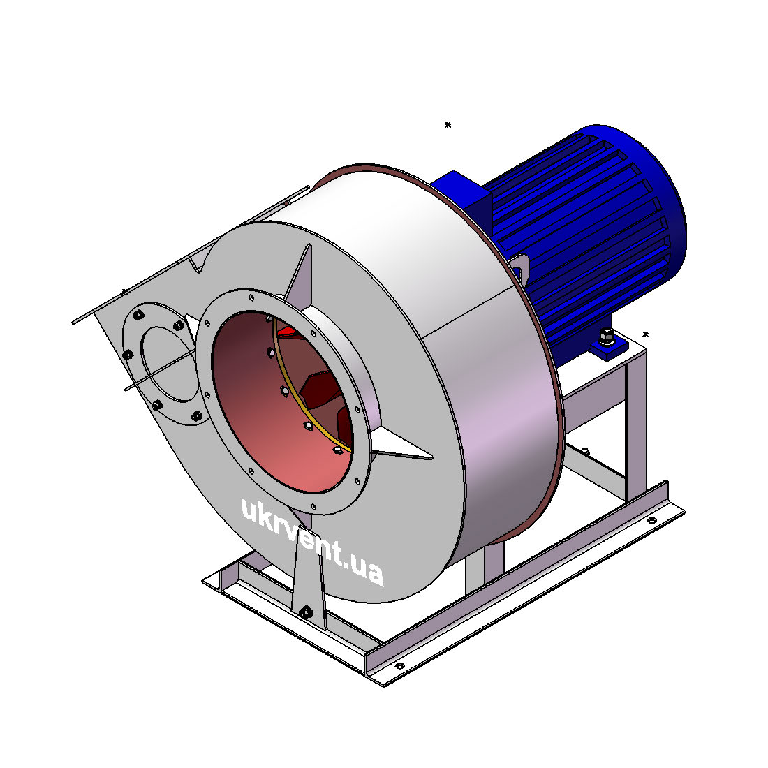 Вентилятор ВРПВ-4.2 (0,9Dн)-1-Пр315-ОН-ст3-1081-(з дв.)1,1-1500-80-У2