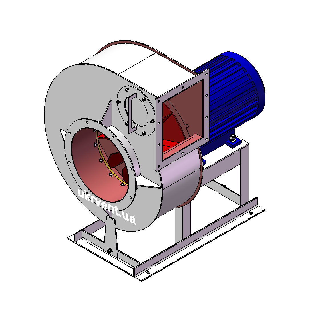 Вентилятор ВРПВ-4.2 (0,9Dн)-1-Пр90-ОН-ст3-1081-(з дв.)1,1-1500-80-У2