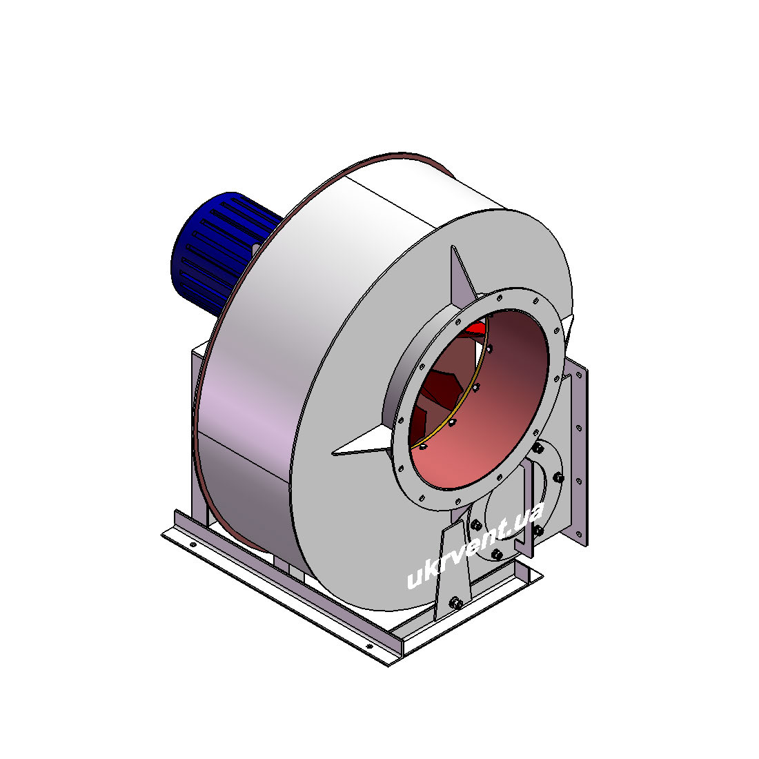 Вентилятор ВРПВ-5.1 (Dн)-1-Л270-ОН-ст3-1081-(з дв.)3-1500-80-У2