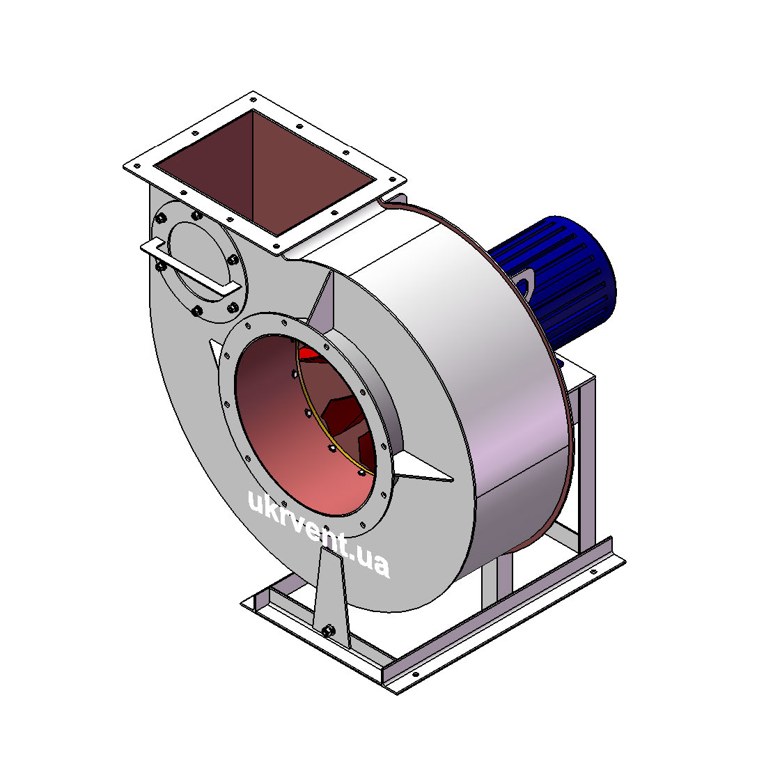 Вентилятор ВРПВ-5 з двигуном 3кВт 1500об/хв