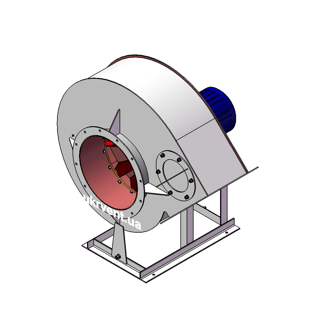 Вентилятор ВРПВ-5.2 (0,9Dн)-1-Пр135-ОН-ст3-1081-(з дв.)3-1500-80-У2