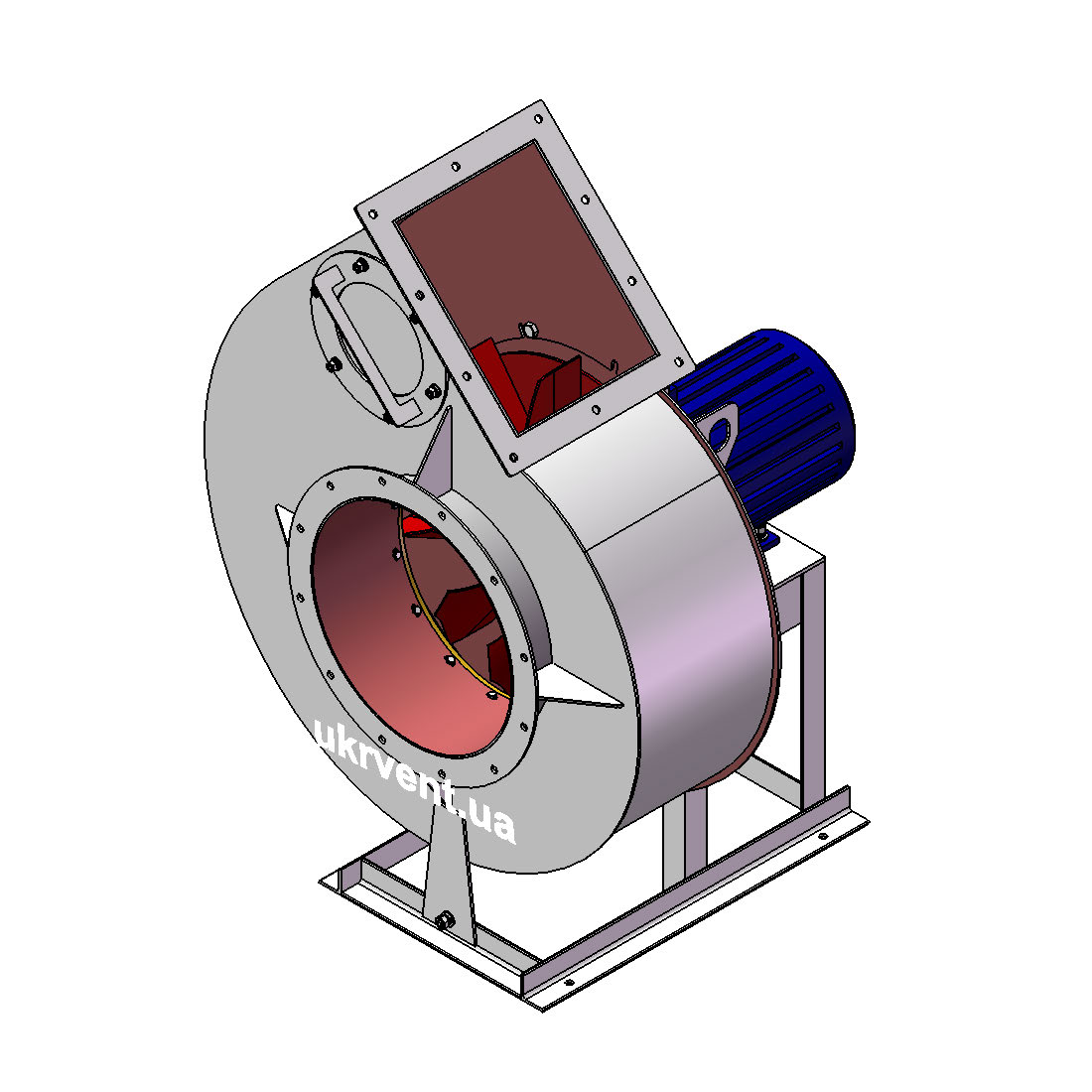Вентилятор ВРПВ-5.2 (0,9Dн)-1-Пр45-ОН-ст3-1081-(з дв.)3-1500-80-У2