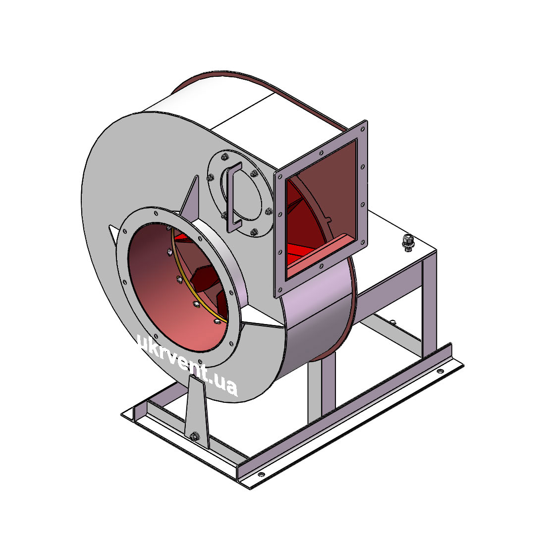 Вентилятор ВРПВ-5.2 (0,9Dн)-1-Пр90-ОН-ст3-1081-(без дв.)3-1500-80-У2