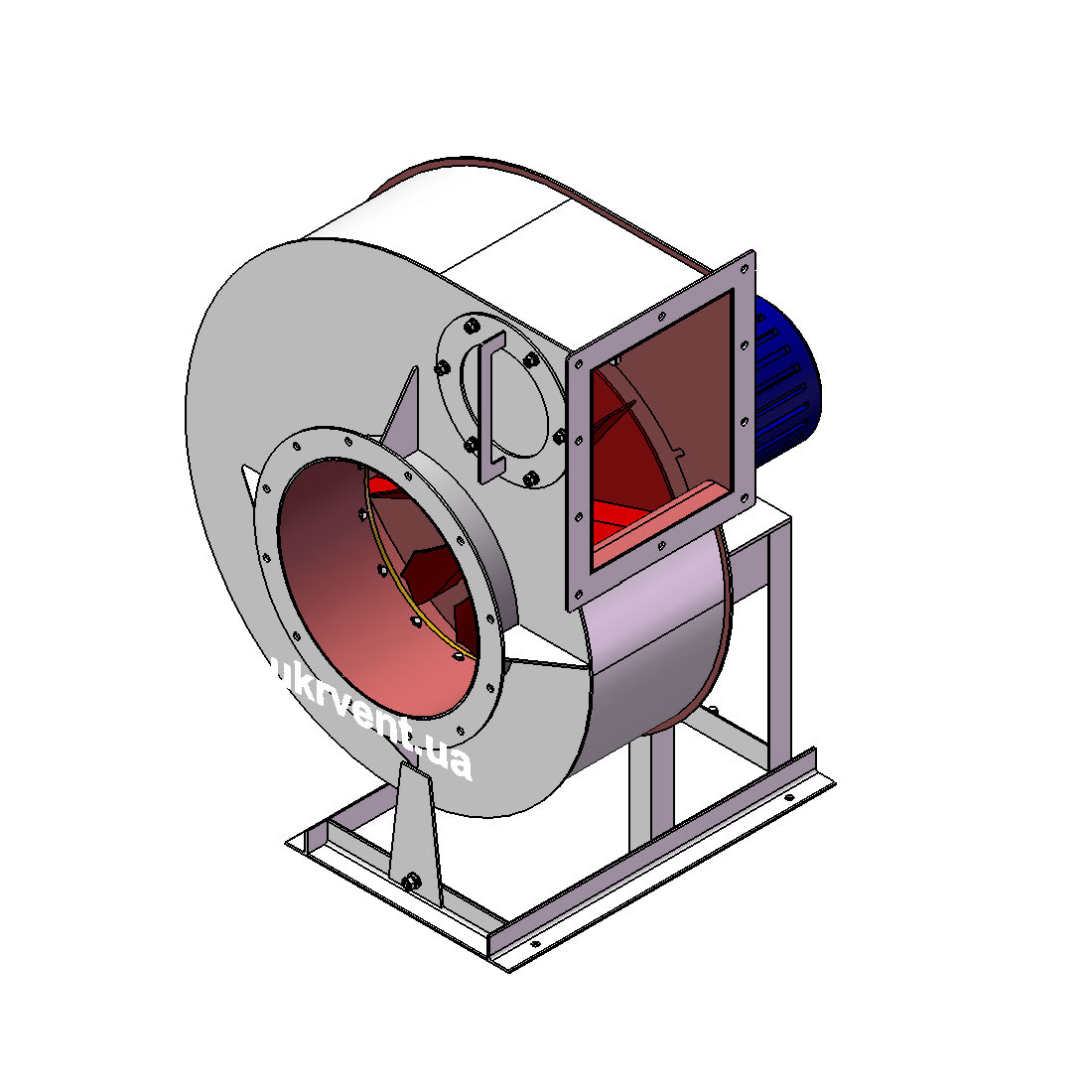 Вентилятор ВРПВ-5.2 (0,9Dн)-1-Пр90-ОН-ст3-1081-(з дв.)3-1500-80-У2