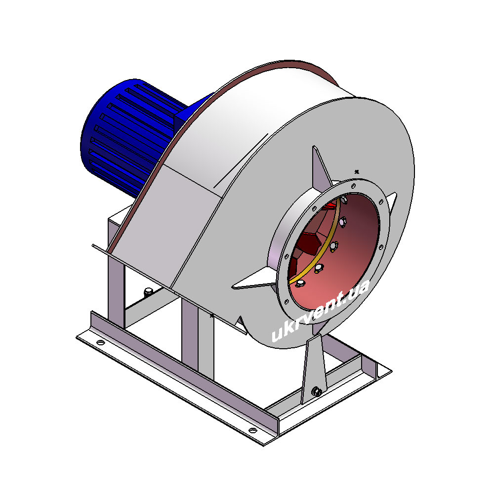 Вентилятор ВРПВ105-50-2,5.1 (Dн)-1-Л135-ВЗ-AISI316Ti-АДЧР1081-(з дв.)1,1-3000-200-У2