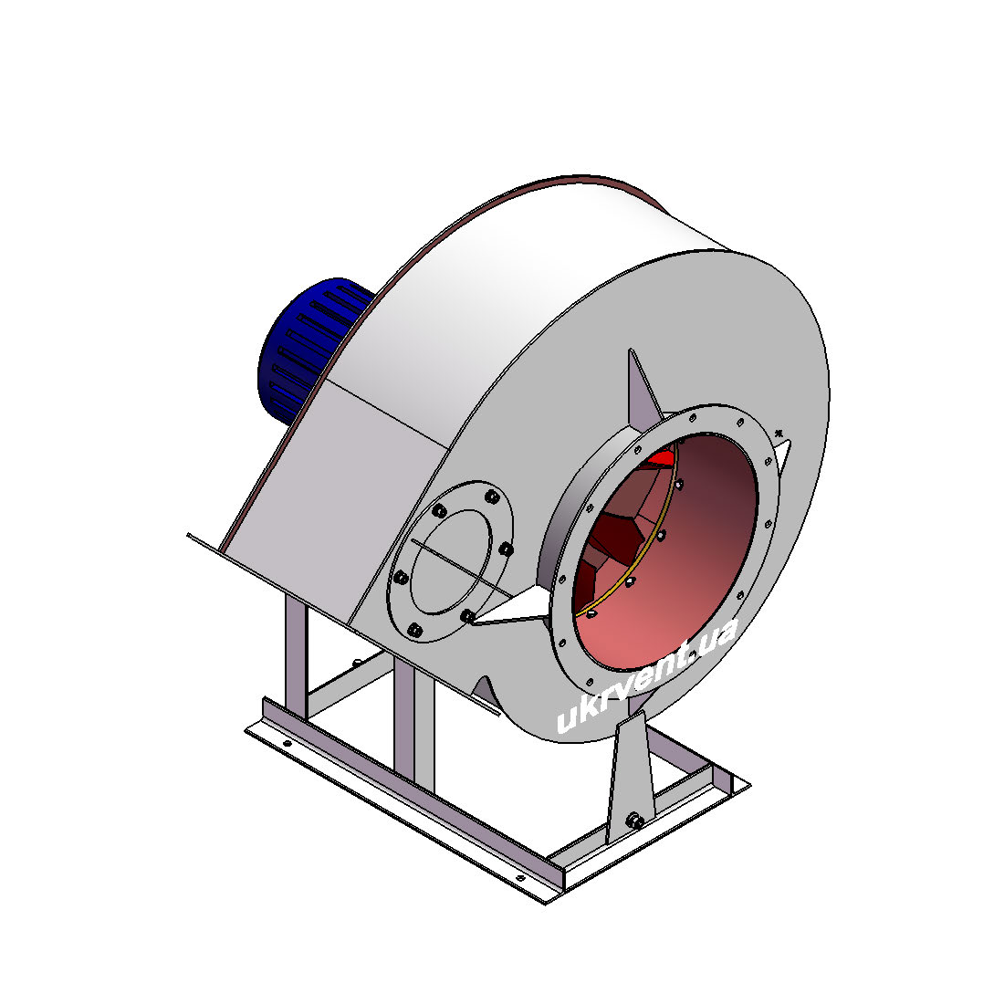 Вентилятор ВРПВ105-50-5.2 (0,9Dн)-1-Л135-ОН-ст3-1081-(з дв.)3-1500-80-У2