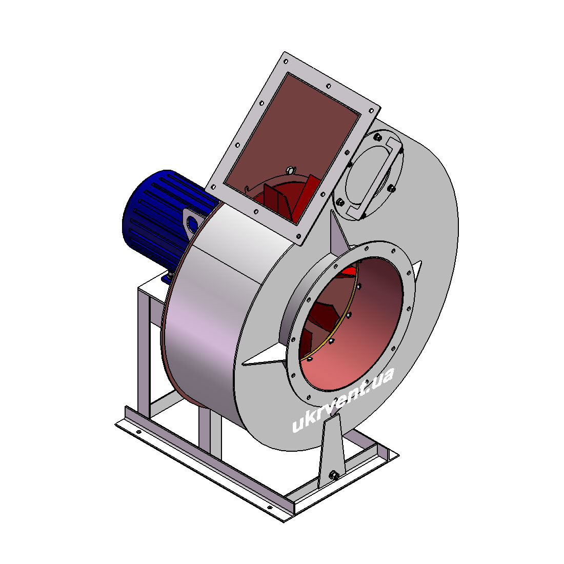 Вентилятор ВРПВ105-50-5.2 (0,9Dн)-1-Л45-ОН-ст3-1081-(з дв.)3-1500-80-У2