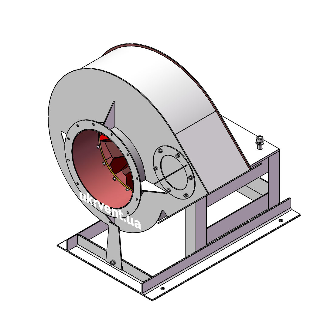 Вентилятор ВРПВ105-50-5.2 (0,9Dн)-1-Пр135-ОН-ст3-1081-(без дв.)15-3000-80-У2