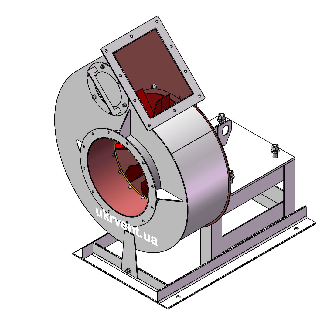 Вентилятор ВРПВ105-50-5.2 (0,9Dн)-1-Пр45-ОН-ст3-1081-(без дв.)15-3000-80-У2
