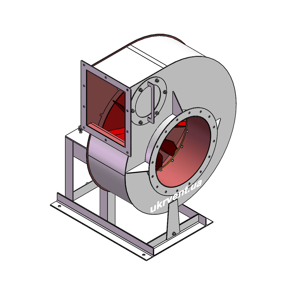 Вентилятор ВРПВ105-50-6,3.2 (0,9Dн)-1-Л90-ОН-ст3-1081-(без дв.)5,5-1500-80-У2