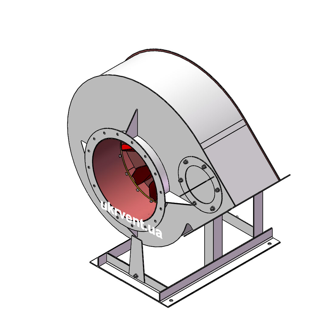 Вентилятор ВРПВ105-50-6,3.2 (0,9Dн)-1-Пр135-ОН-ст3-1081-(без дв.)5,5-1500-80-У2