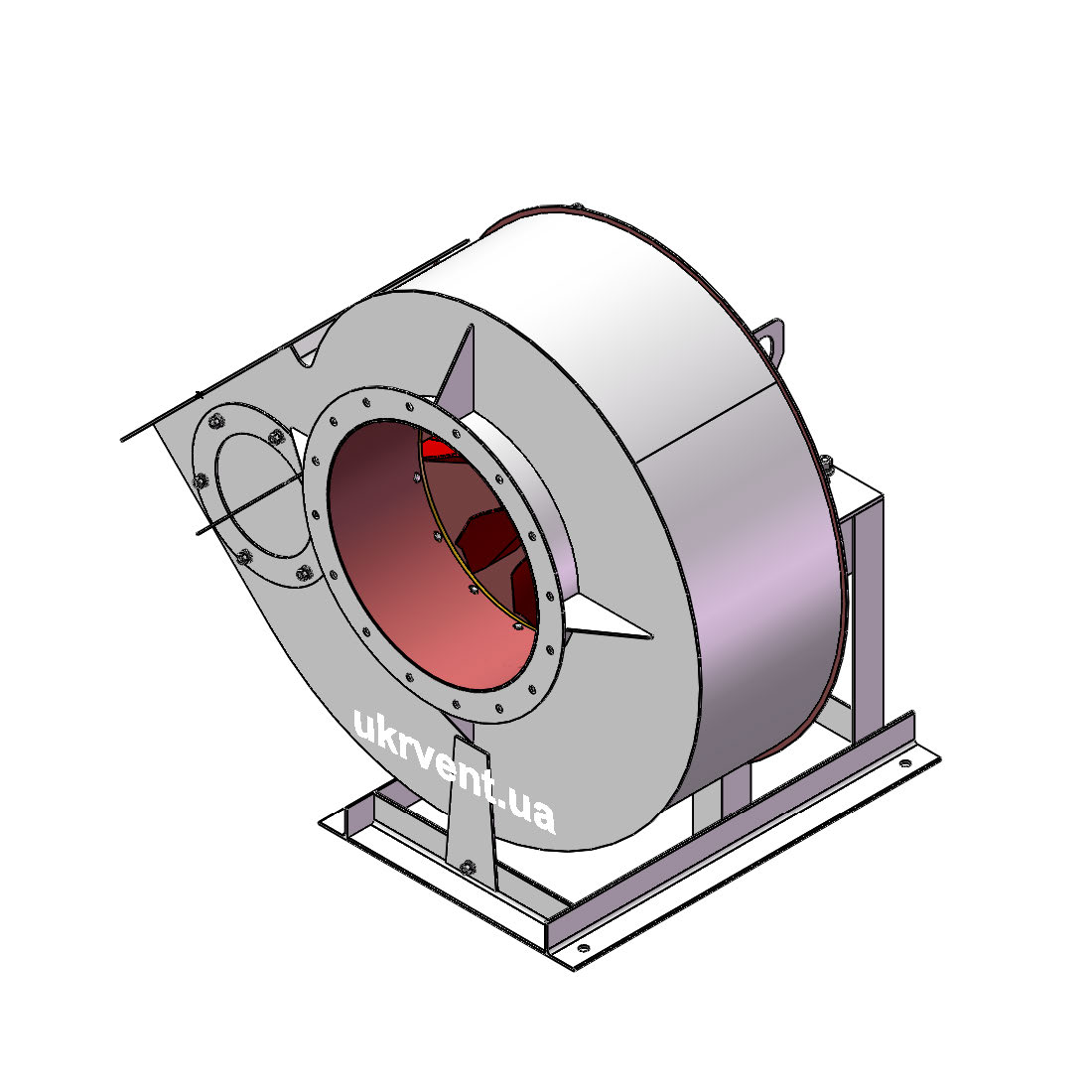 Вентилятор ВРПВ105-50-6,3.2 (0,9Dн)-1-Пр315-ОН-ст3-1081-(без дв.)5,5-1500-80-У2