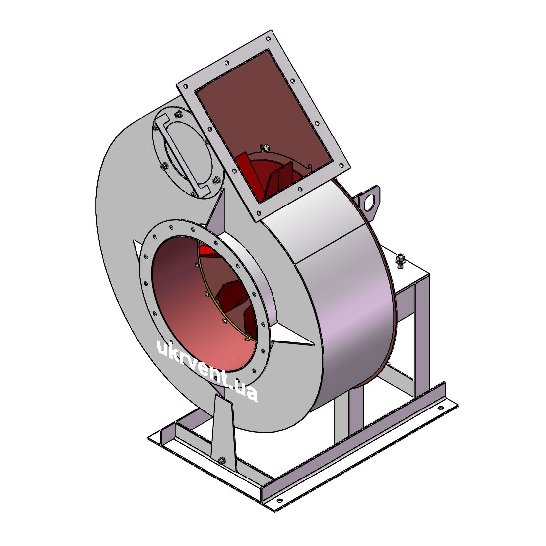 Вентилятор ВРПВ105-50-6,3.2 (0,9Dн)-1-Пр45-ОН-ст3-1081-(без дв.)5,5-1500-80-У2