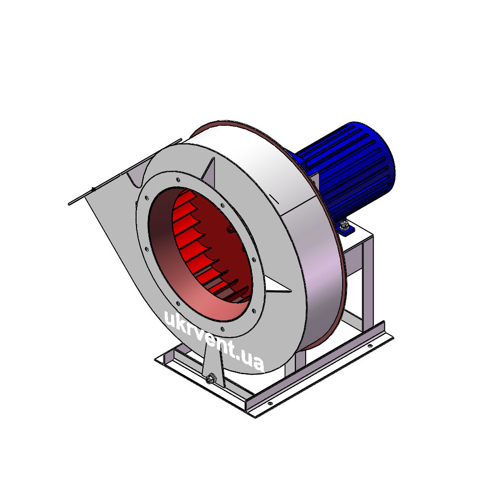 Вентилятор ВР12-26-4.1 (Dн)-1-Пр315-ОН-ст3-1081-(з дв.)2,2-1500-80-У2