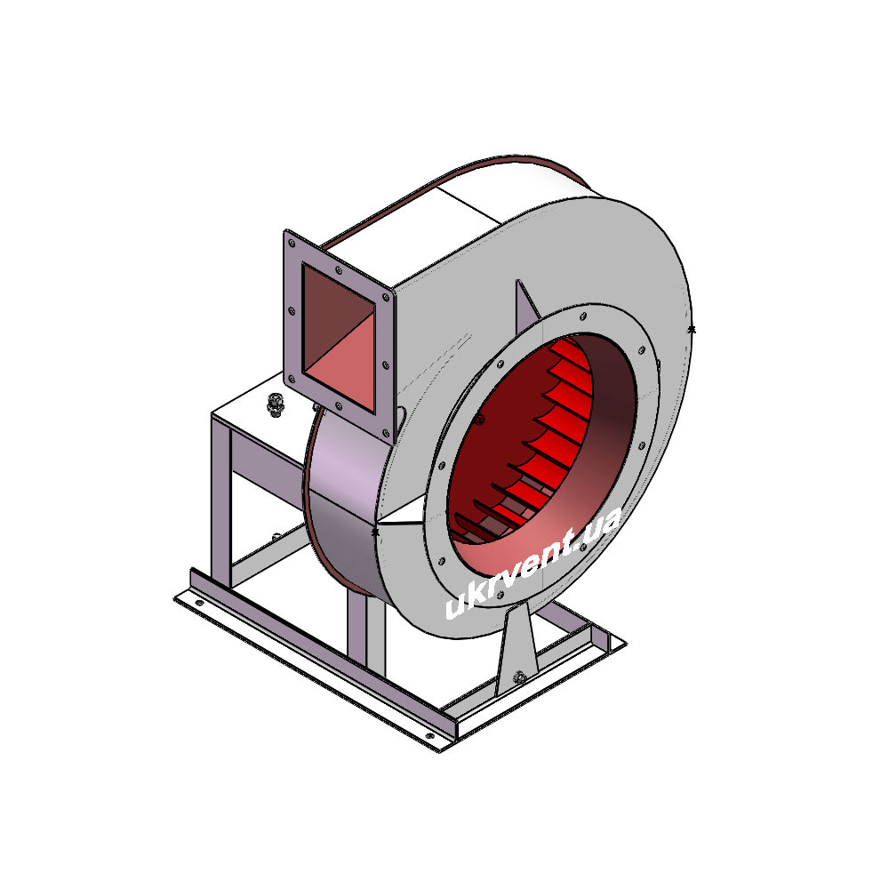 Вентилятор ВР12-26-5.1 (Dн)-1-Л90-ОН-ст3-1081-(без дв.)4-1500-80-У2