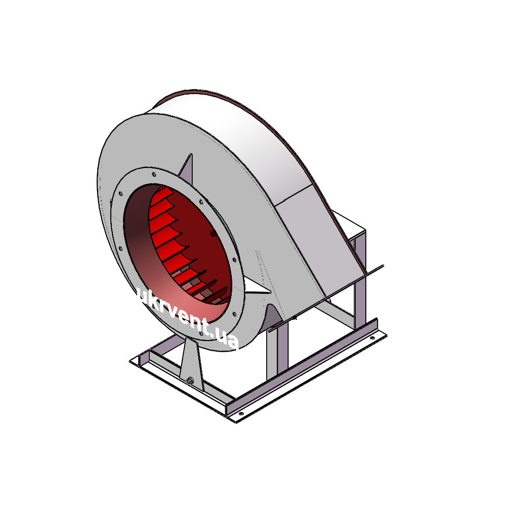 Вентилятор ВР12-26-5.1 (Dн)-1-Пр135-ОН-ст3-1081-(без дв.)4-1500-80-У2
