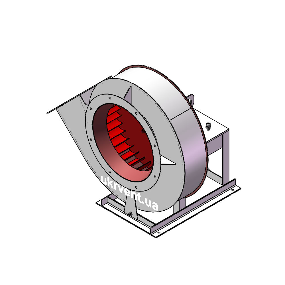 Вентилятор ВР12-26-5.1 (Dн)-1-Пр315-ОН-ст3-1081-(без дв.)4-1500-80-У2
