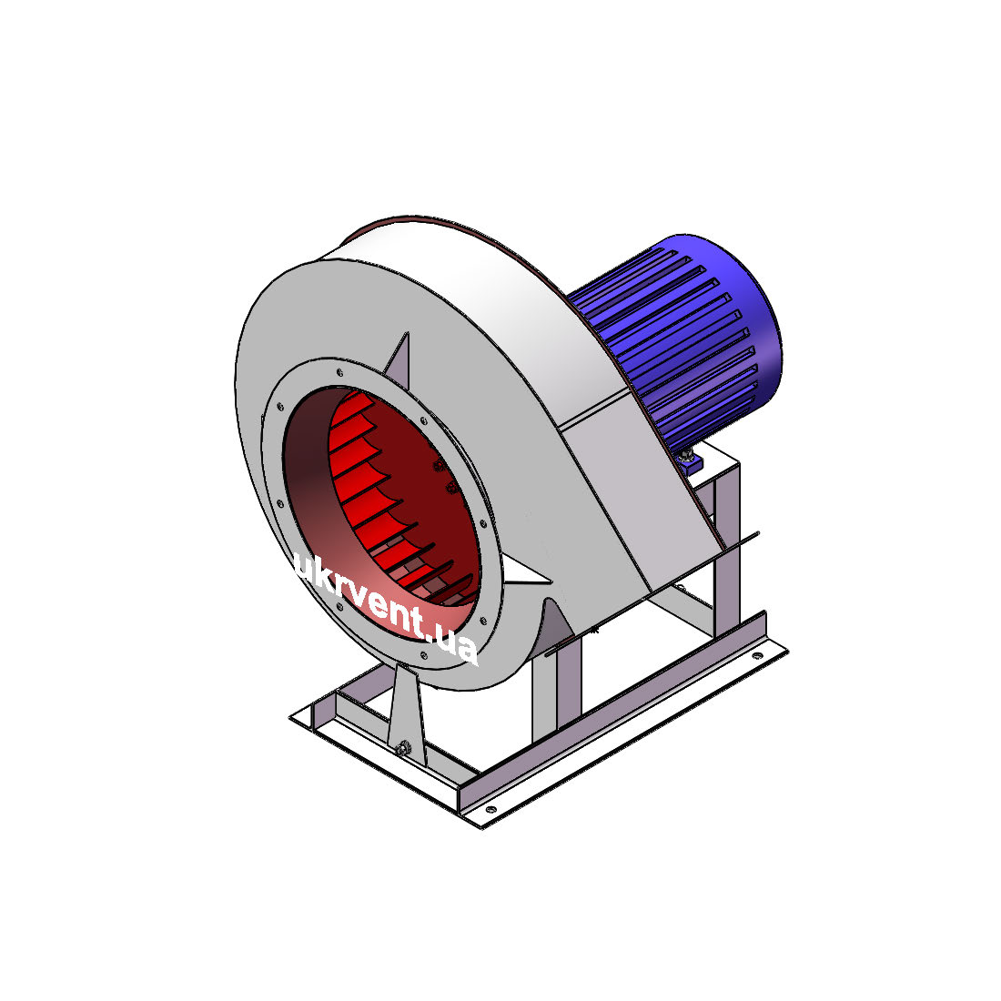 Вентилятор ВР12-26-6,3.1 (Dн)-1-Пр135-ВЗ-AISI316Ti-АДЧР1081-(з дв.)18,5-1500-200-У2