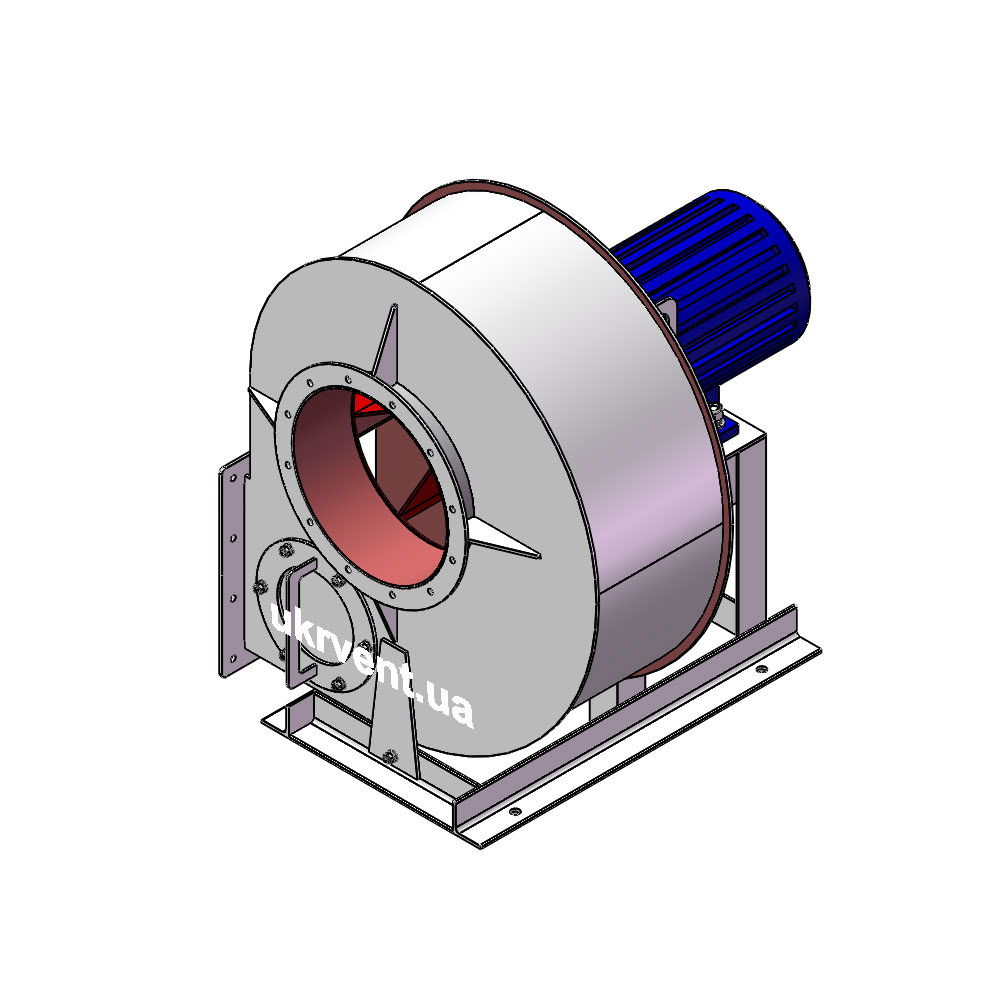 Вентилятор ВРП120-46-4.1 (Dн)-1-Пр270-ВЗ-AISI316Ti-АДЧР1081-(з дв.)1,1-1500-1420-200-У2