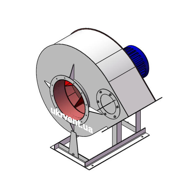 Вентилятор ВРП120-46-5.1 (Dн)-1-Пр135-ОН-ст3-1081-(з дв.)3-1500-1420-80-У2