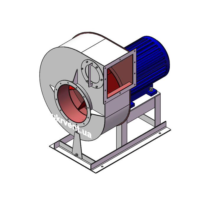 Вентилятор ВРП120-46-5.1 (Dн)-1-Пр90-ОН-ст3-1081-(з дв.)22-3000-2950-80-У2