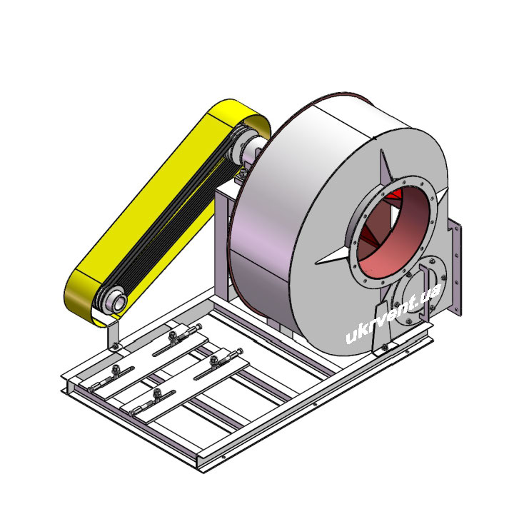 Вентилятор ВРП120-46-5.1 (Dн)-5-Л270-ОН-ст3-1081-(без дв.)4-1500-1400-80-У2
