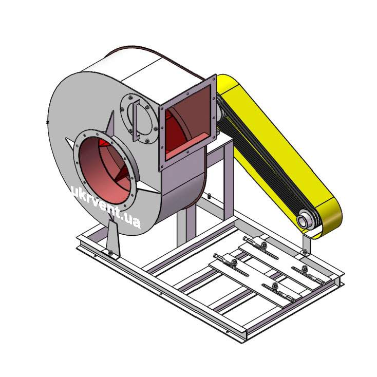 Вентилятор ВРП120-46-5.1 (Dн)-5-Пр90-ОН-ст3-АДЧР1081-(без дв.)4-1500-1400-80-У2