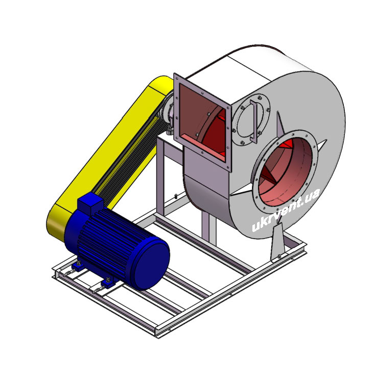 Вентилятор ВРП120-46-8.1 (Dн)-5-Л90-ОН-ст3-1081-(з дв.)15-1500-1000-80-У2