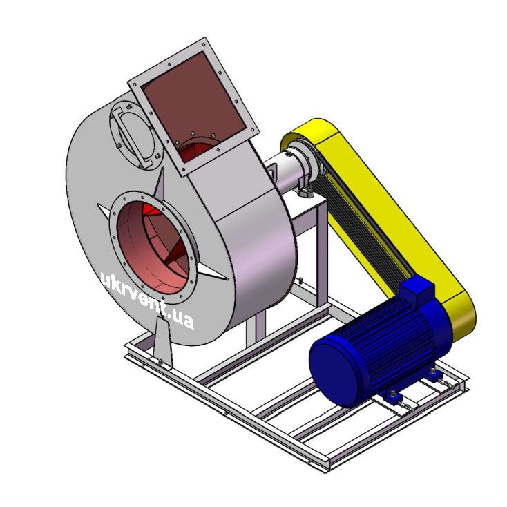 Вентилятор ВРП120-46-8.1 (Dн)-5-Пр45-ОН-ст3-1081-(з дв.)15-1500-1000-80-У2