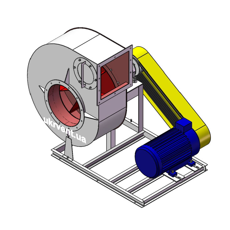 Вентилятор ВРП120-46-8.1 (Dн)-5-Пр90-ОН-ст3-1081-(з дв.)15-1500-1000-80-У2