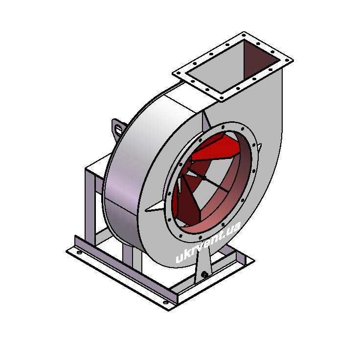 Вентилятор ВЦП110-43-5.2 (0,9Dн)-1-Л0-ОН-ст3-1081-(без дв.)2,2-1500-1420-80-У2
